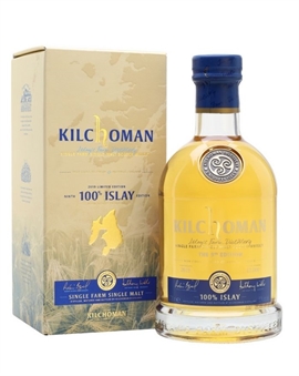 Kilchoman 100% Islay 9'th Release Single Malt Whisky 50 procent alkohol och 70 centiliter - Limited Release